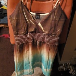 Spaghetti strap blouse